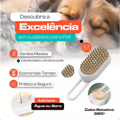 FRESHPAWS- Escova vaporizada para Pets.