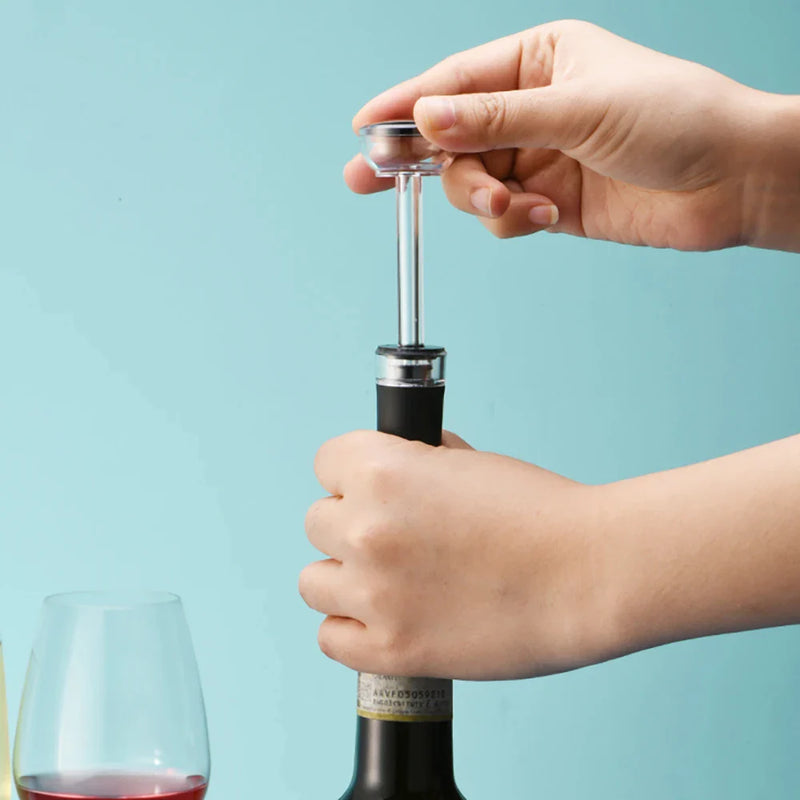 Abridor de Vinho Automático Elétrico Kit Completo